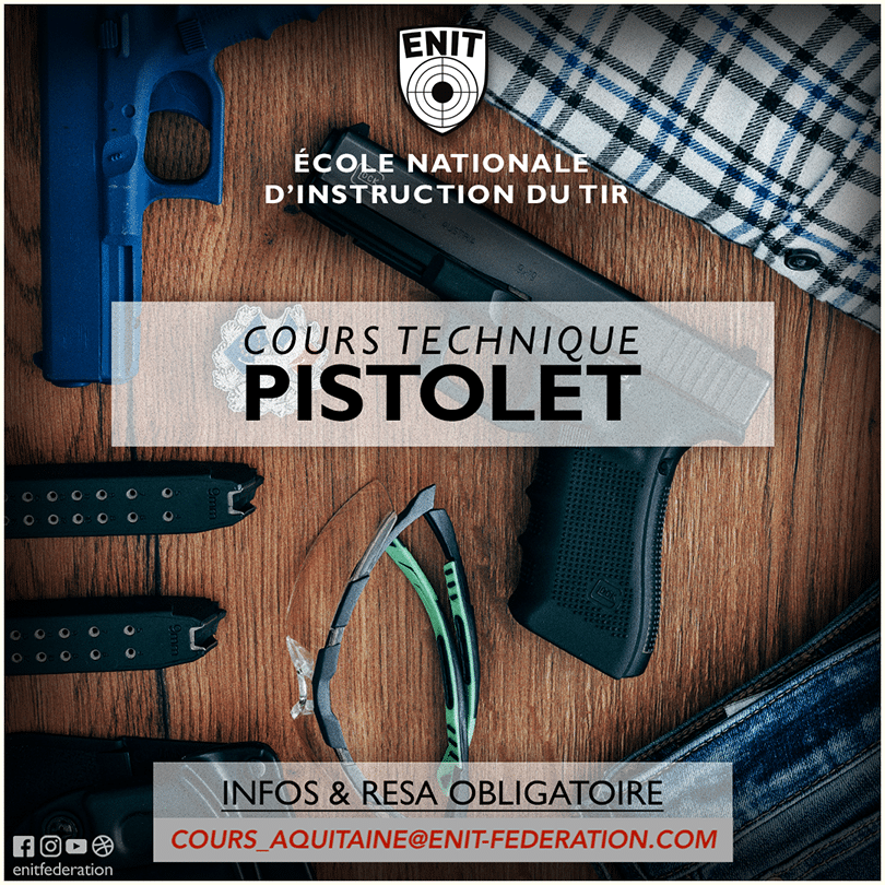 Cours Pistolet - Nouvelle-Aquitaine